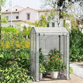 Gewächshaus Outdoor 150cm – Garten Foliengewächshaus Winterzelt für Gemüse, Blumen & Kletterpflanzen – robustes PE