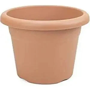 Großer Pflanztopf 35x26cm Terracotta Optik – wetterfester Kunststoff Blumentopf aus Polypropylen – Blumenkübel für Garten, Balkon & Terrasse