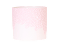 Ziertopf Bloom Pink – Blumentopf Ø12cm – Romantischer Übertopf mit Blütenstruktur – Design Pflanztopf für Zimmerpflanzen Sukkulenten & Deko