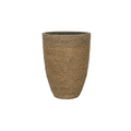 Pflanzgefäß Ben Straw Grass – D30xH41cm – Blumentopf in Naturgras – Optik – Stilvoller Pflanzkübel für Innen & Außen – Plant