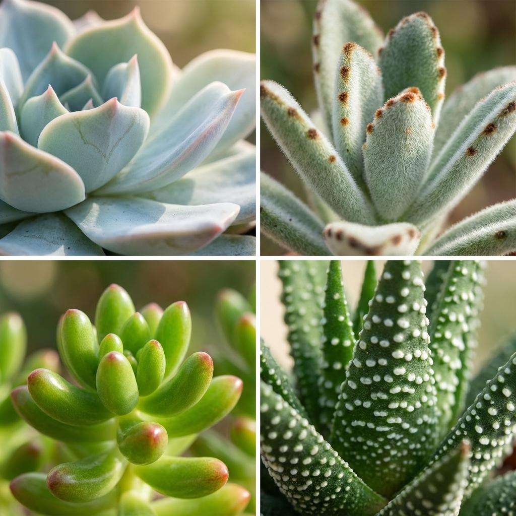 Mini Sukkulenten Mix Ø5,5cm Höhe5-10cm – Pflegeleichte Mini – Sukkulenten mit fleischigen Blättern – Plant