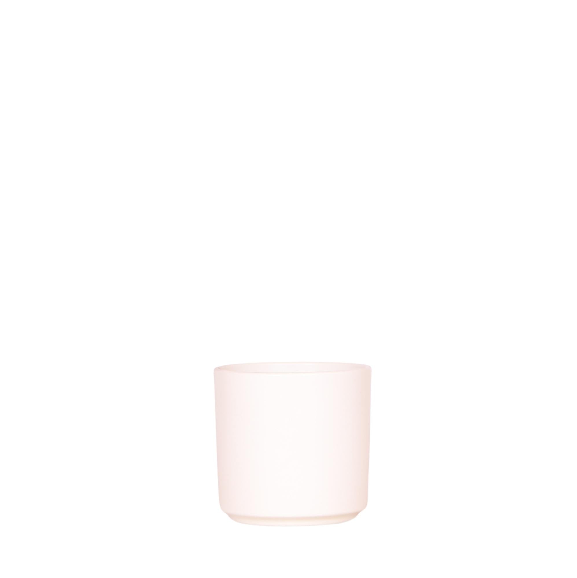 Simplicity Blumentopf Weiß – Ø6cm – Mini Blumentopf für kleine Pflanzen, Sukkulenten & Kräuter – Plant