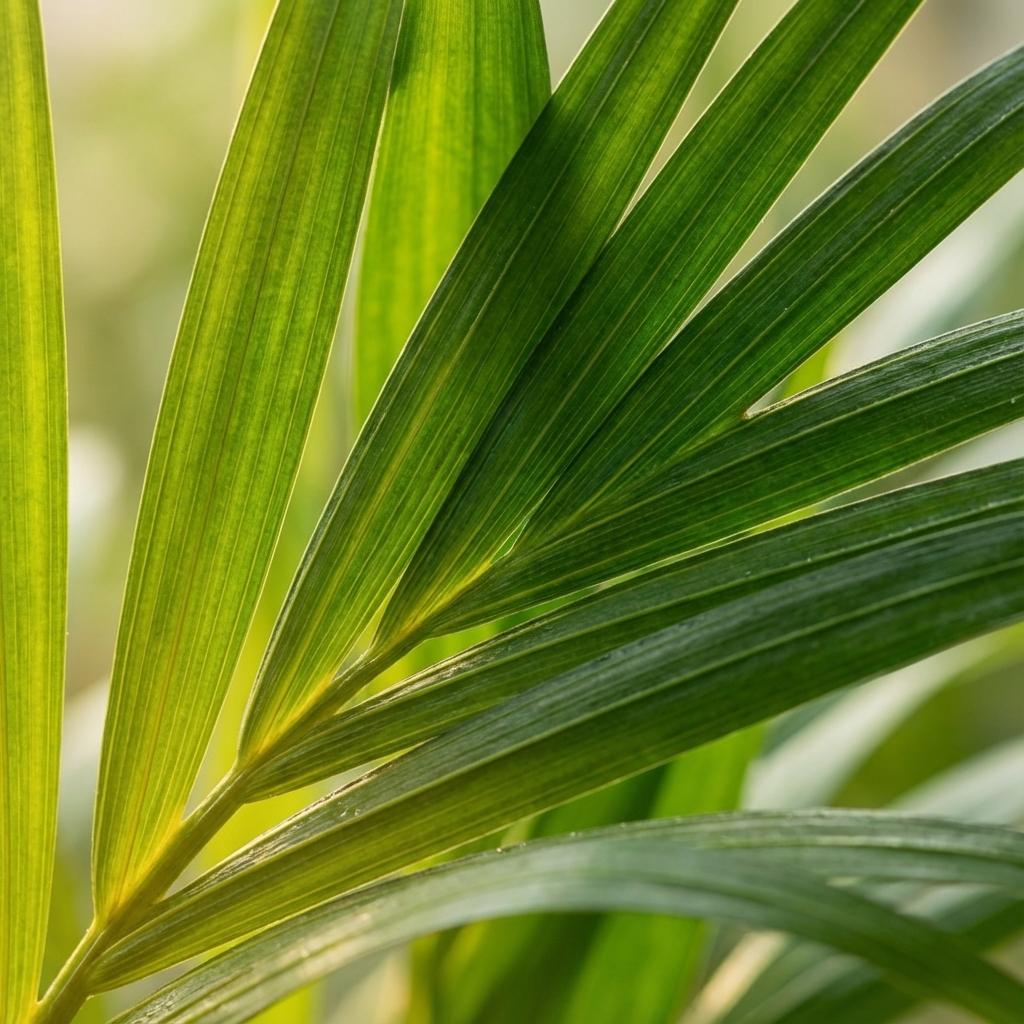 Areca Palme Dypsis Lutescens – 4 Pflanzen – Ø12cm – Höhe ca.40cm – Luftreinigende Zimmerpflanze – Goldfruchtpalme für Wohnraum Büro & Wintergarten