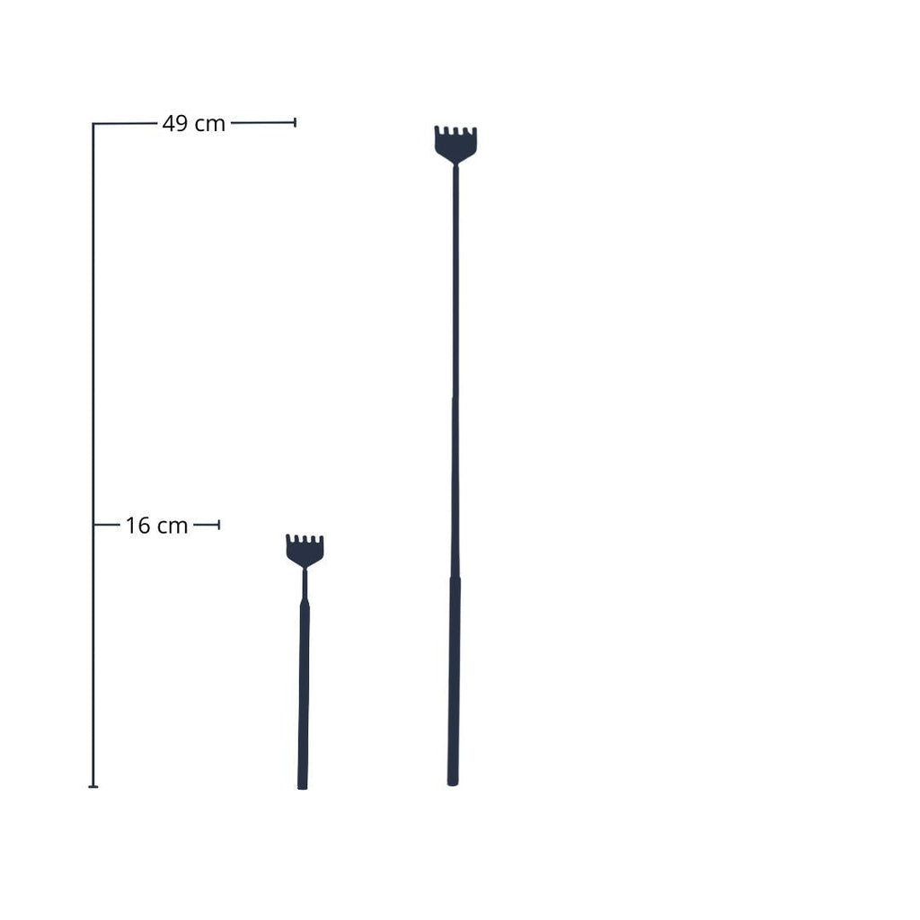 Flaschengarten – Harke – Teleskop 16-49cm – Edelstahl – Präzisionswerkzeug für Terrarien, Mini – Gärten & Aquascaping – Plant
