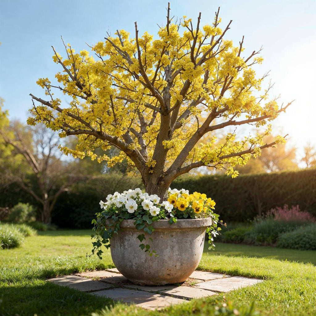 Kornelkirsche Cornus mas – 3 Pflanzen – 12cm – Höhe ca. 35cm – Laubabwerfender Hartriegel mit gelben Frühjahrsblüten & essbaren Früchten
