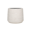 Pflanztopf Jumbo Patt Ivory Washed – D56xH47cm – Moderner Design – Blumentopf in Elfenbeinoptik – Wetterfester Pflanzkübel für Innen & Außen – Plant