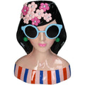 Vase Fashion Lady 'Anna' 30cm – Polyresin – Dekovase in Modedesign – Stilvolles Kunstobjekt & Wohnaccessoire für modernes Interieur – Plant