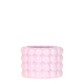 Ziertopf Poppy – Pink – Ø6cm – Kleiner Keramik Blumentopf in glänzendem Rosaton – Stilvoller Übertopf für Mini-Zimmerpflanzen, Sukkulenten & Kakteen – Plant