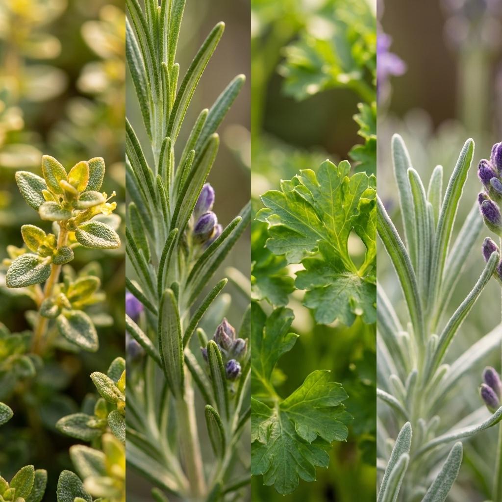 Kräutermischung – Ø12cm – Höhe 12-15cm – Basilikum Oregano Thymian Rosmarin Mix – Plant