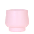Scandic Blumentopf – Pink – Ø9cm – Moderner Pflanztopf in Pastellrosa – Dekorativer Übertopf für Zimmerpflanzen, Orchideen & Kräuter – Plant