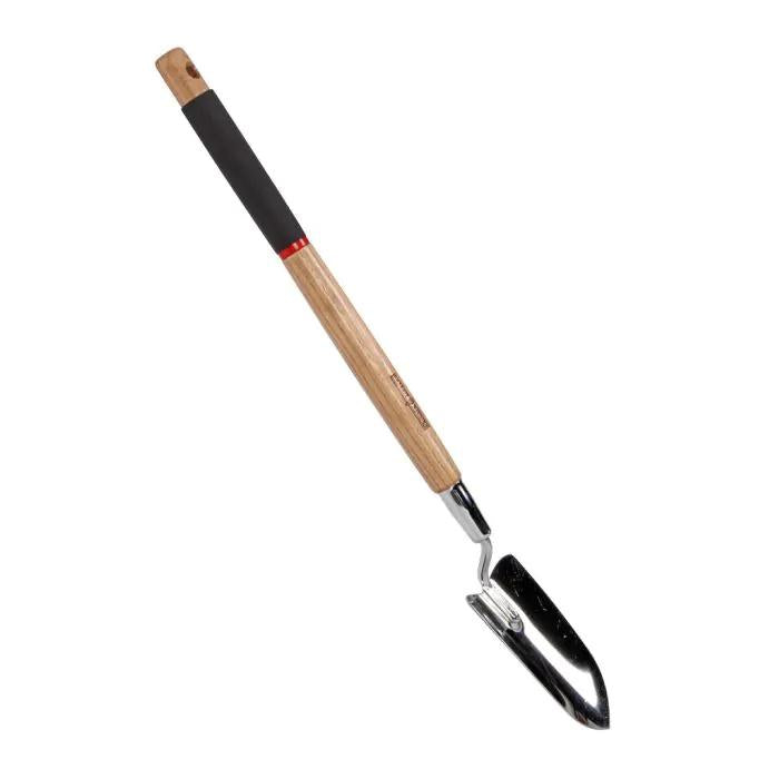 Gartenschaufel – Pflanzschaufel / Pflanzkelle – verzinkter Stahl – Eschenholzstiel 60cm – ergonomisch & rostfrei – Plant