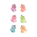 Glow in the Dark Einhörner – 6er Set – Bunte Mini – Einhörner 2,5cm – Leuchtend im Dunkeln – Für Terrarium, Pflanzenecke & Schreibtisch – Deko – Plant