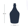 Love in a Bottle DIY Pflanzenterrarium Ø16cm Höhe30cm – Offenes Flaschenterrarium mit Hoya Kerrii Herzpflanze – Sukkulenten Set