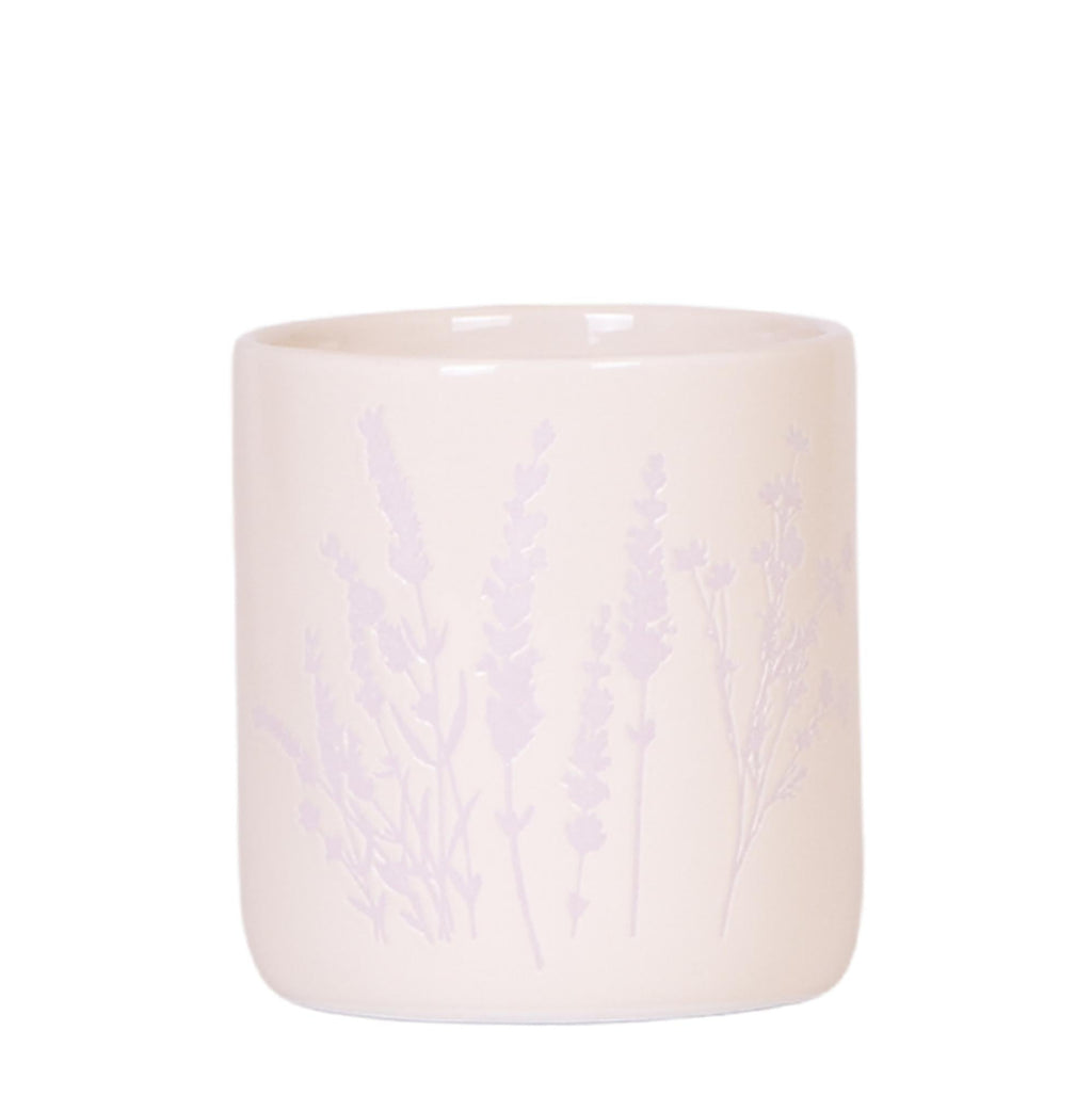 Blumentopf Lavendel Ø9cm – Pflanztopf in sanftem Violett – Für kleine Zimmerpflanzen, Kräuter, Sukkulenten & Mini – Arrangements – Stilvoll & robust – Plant