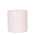 Blumentopf Lavendel Ø9cm – Pflanztopf in sanftem Violett – Für kleine Zimmerpflanzen, Kräuter, Sukkulenten & Mini – Arrangements – Stilvoll & robust – Plant
