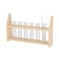 Reagenzglasständer M – Stabiler Halter für Reagenzgläser – Maße 33,3x6x20cm – Praktisch für Pflanzenstecklinge und Laborbedarf – Plant