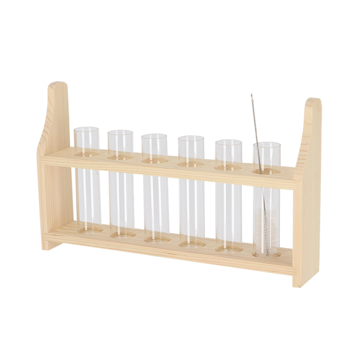 Reagenzglasständer M – Stabiler Halter für Reagenzgläser – Maße 33,3x6x20cm – Praktisch für Pflanzenstecklinge und Laborbedarf – Plant