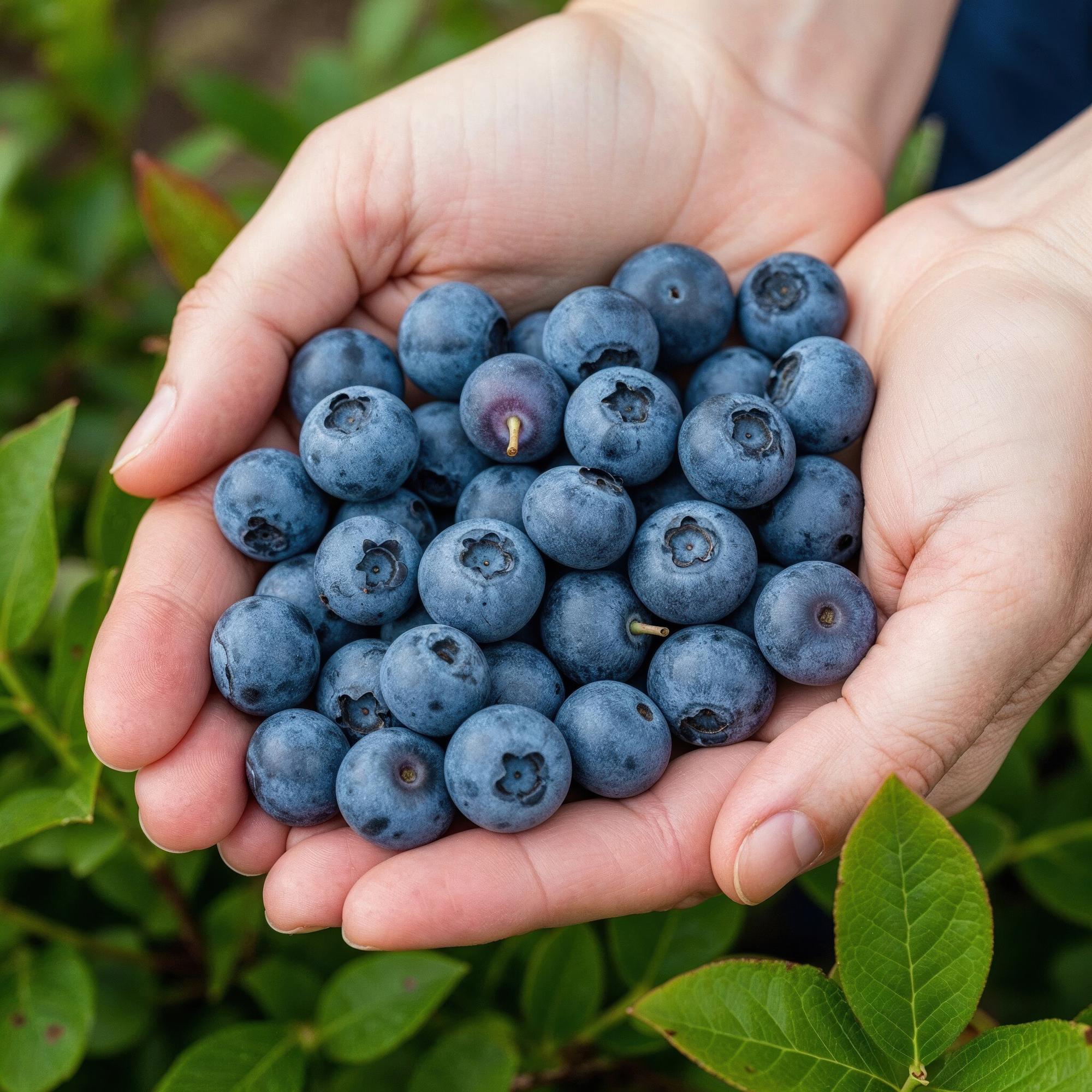 Blaubeere Vaccinium corymbosum Goldtraube winterhart Ø9cm Höhe 30cm – Aromatische Heidelbeere für Garten Balkon & Terrasse