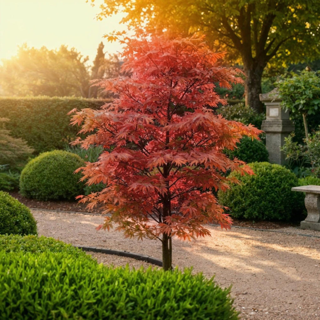Ahorn Acer palmatum Beni – maiko – 12cm Höhe ca.35cm – Rotes Laub im Frühling & Zierschimmer – Laubabwerfend & pflegeleicht – Plant
