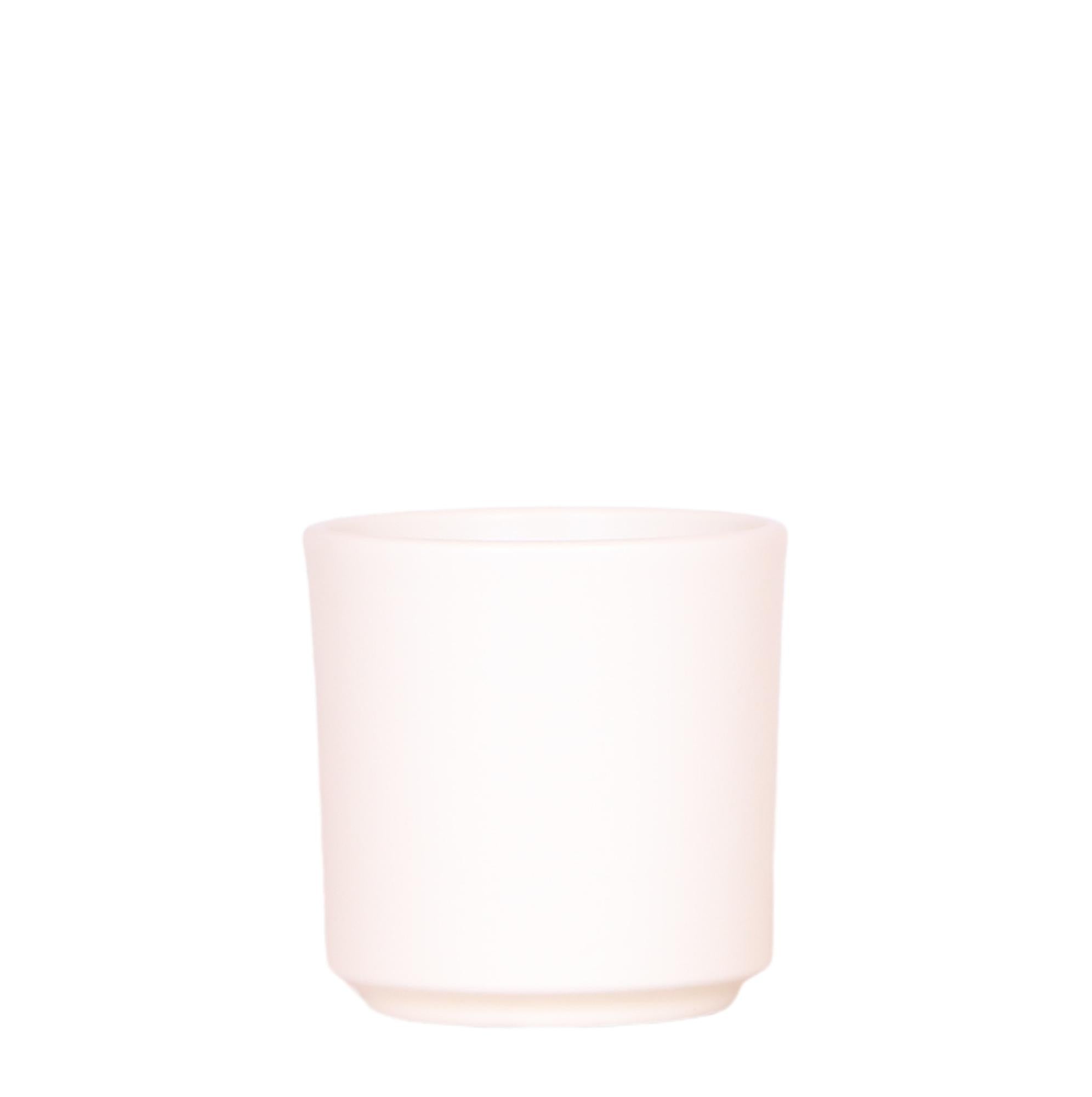 Simplicity Blumentopf Weiß – Ø9cm – Blumentopf für kleine Zimmerpflanzen, Sukkulenten & Kräuter – Plant