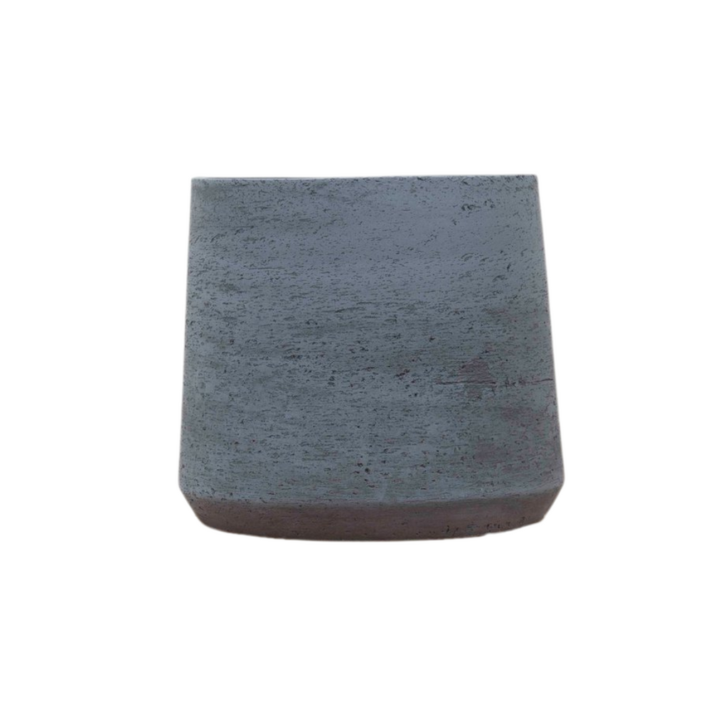 Pflanzgefäß Aniek Anthrazit – D43xH39cm – Moderner Blumentopf in Betonoptik – Stilvoller Pflanzkübel für Innen & Außen – Dekorativer Ziertopf für Pflanzen und Gräser – Plant