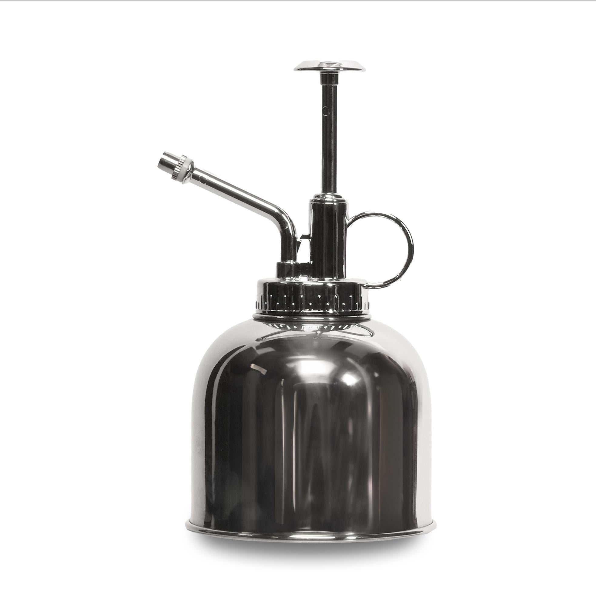 Pflanzensprüher Silber 300ml – Edelstahl – Zimmersprüher für Pflanzen, Kräuter & Terrarien – Plant