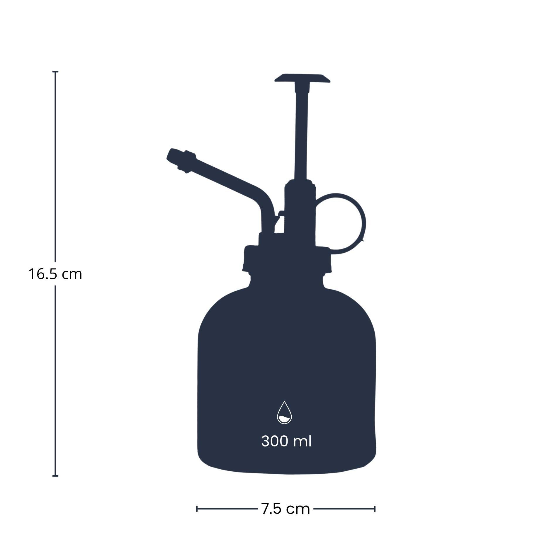Pflanzensprühflasche – Glas – 300ml – Feiner Sprühnebel für Zimmerpflanzen, Terrarien & empfindliche Blätter – Stilvoll & Praktisch – Plant