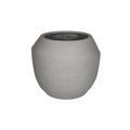 Pflanztopf XXL Ruvido Clay – D54cm x H47cm – Großer Blumentopf im rustikalen Clay – Look – Für Innen & Außen – Aus wetterfestem Keramik – Plant