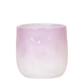 Gradience Übertopf Pink – Ø9cm – Glänzender Blumentopf mit sanftem Farbverlauf – Stilvolle Keramikoptik – Für kleine Zimmerpflanzen & Orchideen – Plant