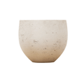 Topf Jumbo Orb Beige Gewaschen – XXS – Dekorativer Pflanztopf D53cm x H45cm – Zeitloser Look für große Zimmerpflanzen & Outdoor – Plant
