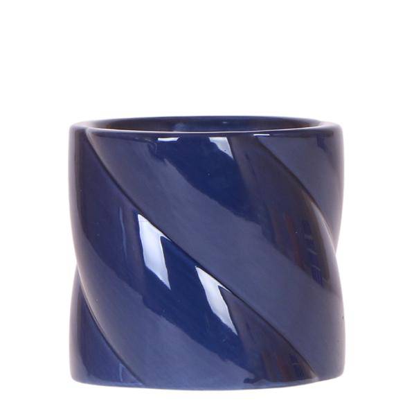 Candy Dekotopf Blau Ø9cm – runder Keramik Übertopf in frischem Blau – fröhliches Design für Orchideen & Zimmerpflanzen – Plant