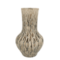 Vase Stein Boa Grün – H39xB23cm – Große Keramikvase in edler Steinoptik – Dekovase für Trockenblumen & Kunstpflanzen – Plant
