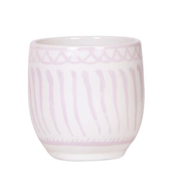 Topf Granada – Rosa – Ø9cm – Dekorativer Keramiktopf – Mediterranes Design – Glasiert & langlebig – Für Zimmerpflanzen & Deko – Plant