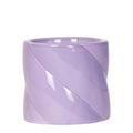 Candy Blumentopf Flieder Ø9cm – Keramiktopf in runder Form – Pflanzentopf für Orchideen, Sukkulenten & Grünpflanzen – Plant