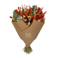 Getrocknete Blumen – Klassischer Blumenstrauß – Orange – 4 Sträuße – ↕60cm – Handgebunden & nachhaltig – Plant