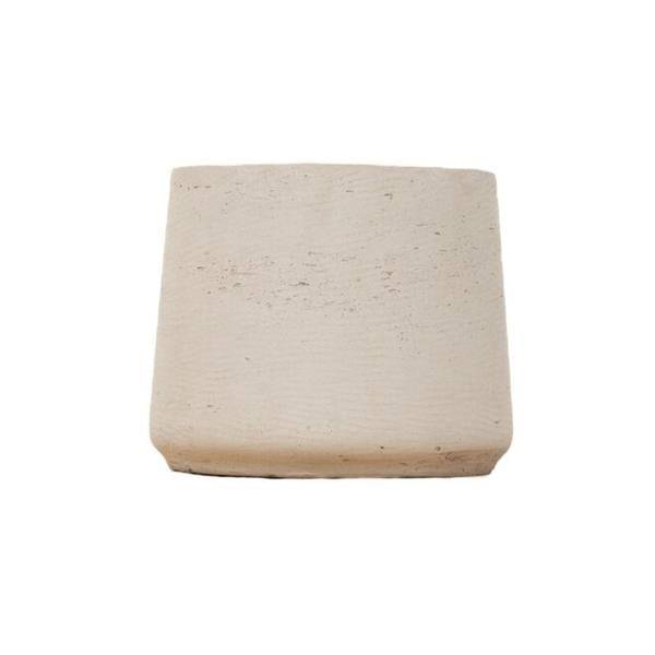 Topf Jumbo Patt Beige Gewaschen – D56cm x H47cm – Pflanzkübel in Natursteinoptik – Groß, robust & dekorativ – Für Zimmerpflanzen & Außenbereich – Plant