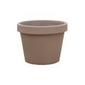 Topf Lira Tortora – Pflanzgefäß Ø65cm x H58cm – Moderner Pflanzkübel – Hochwertiges Material – Ideal für große Zimmerpflanzen und Outdoor – Plant