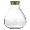 Terrarium Flasche Sammie – Glasgefäß für geschlossenes Terrarium oder Flaschengarten – dekoratives Pflanzgefäß ↕26,5cm – Plant