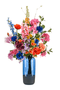 Künstlicher Blumenstrauß Luxury Glam – XL Kunstblumen Bouquet – 90cm hoch – Pflegeleichte Deko – Realistischer Look – Eleganter XL – Plant