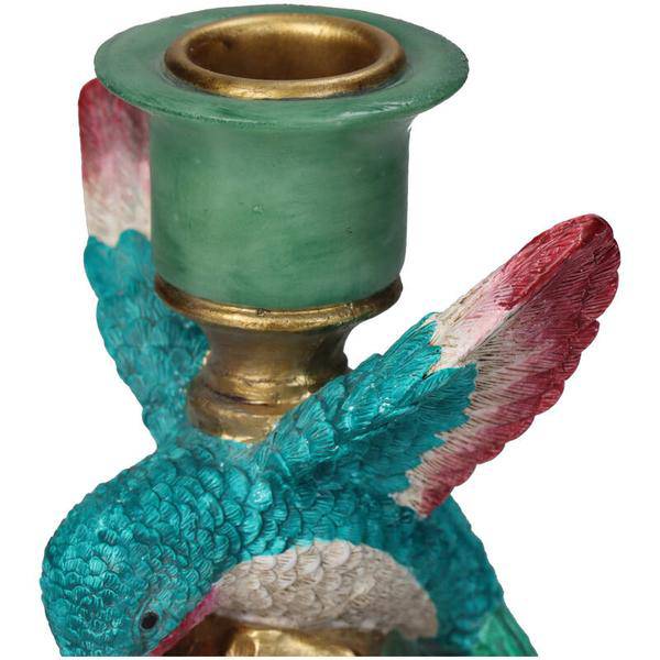 Kerzenständer Kolibri – 17cm – Kompakter Vogel – Kerzenhalter – Verspieltes Design für Tisch & Regal – Plant