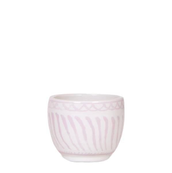 Topf Granada – Rosa – Ø6cm – Dekorativer Keramiktopf – Mediterranes Design – Glasiert & langlebig – Für Zimmerpflanzen & Deko – Plant