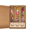 Getrocknete Blumen – Message in a Box Groß – Multi – 8 Stück – Höhe ca. 15cm – Geschenkbox mit Trockenblumen – Dekoration & Geschenkidee – Plant