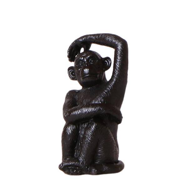 Kerzenständer Deko Schwarz Polystone ↕13cm – dekorativer Kerzenhalter, Tischdeko & Wohnaccessoire für Zuhause – Plant