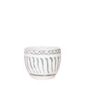 Topf Granada – Grün – Ø6cm – Dekorativer Blumentopf aus Keramik im mediterranen Stil – Glasiertes Pflanzgefäß für Zimmerpflanzen – Mini – Übertopf – Plant
