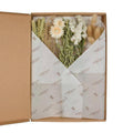 Getrocknete Blumen Natur – 5er Set – Trockenblumen Bouquet ca. 30cm – Dekoration ohne Pflege – Farben Gelb, Lavendel & Creme – Nachhaltige Wohn – Plant