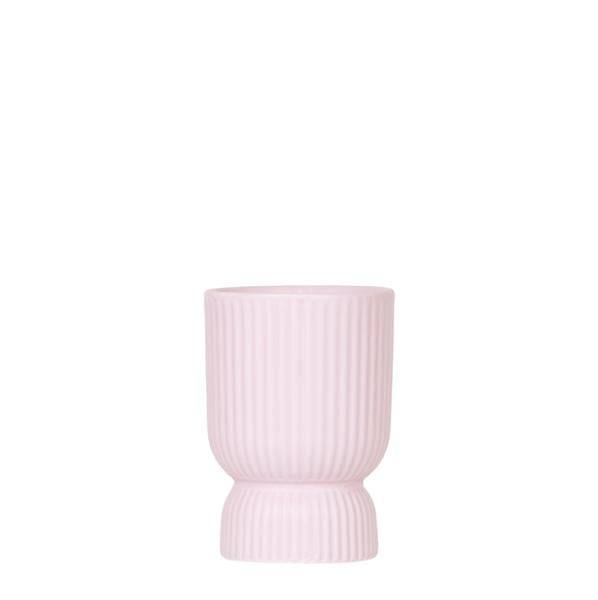 Übertopf Rosa Keramik Ø9cm – moderner Pflanztopf für Zimmerpflanzen, Sukkulenten, Kakteen & Kräuter – Plant