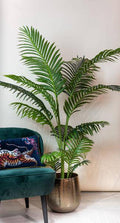 Kunstpalme Howea forsteriana – 160cm – Realistische Kentia – Palme – Pflegefrei – Hypoallergen – Für Wohnzimmer, Büro & Wintergarten – Highlight – Plant