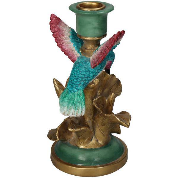 Kerzenständer Kolibri – 17cm – Kompakter Vogel – Kerzenhalter – Verspieltes Design für Tisch & Regal – Plant