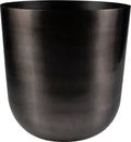 Topf Mayk Blei – Pflanzgefäß Ø20cm – Moderner Blumentopf mit metallischer Oberfläche – Dekorativer Indoor Pflanzentopf – Plant