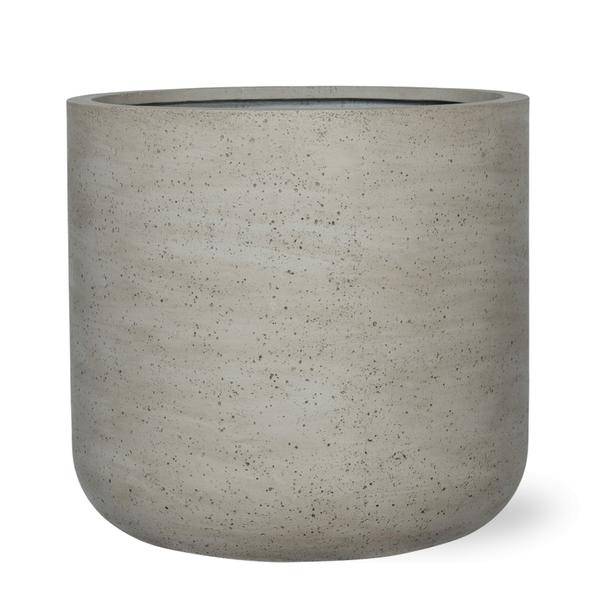 Topf Jumbo Charlie Beige Washed – XXS – D53cm x H52cm – Dekorativer Pflanztopf im Naturlook – Für große Zimmerpflanzen & Outdoor – Modern & rustikal – Plant
